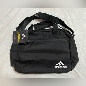 Adidas Black Messenger Bag | Get one enamel pin free (see details)